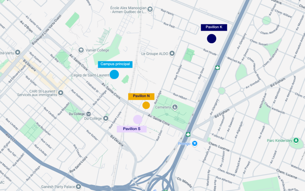 Pavillons auxiliaires du cégep de Saint-Laurent